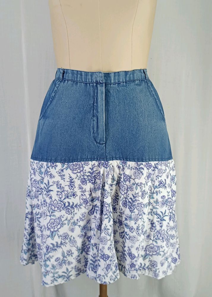 New Denim Short Skirt