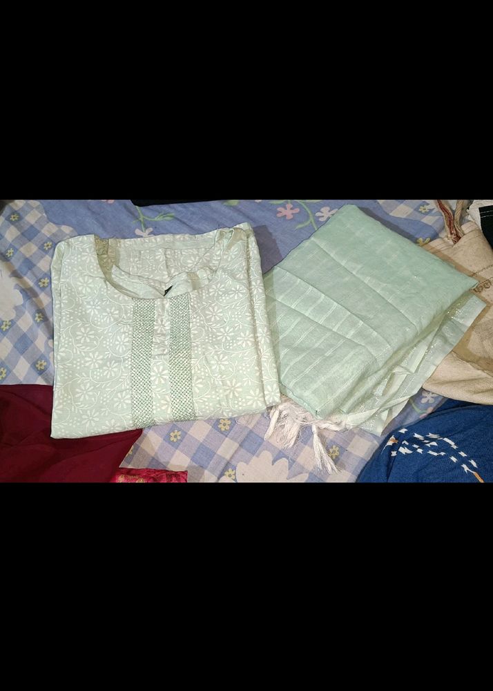 Cotton Kurta Set