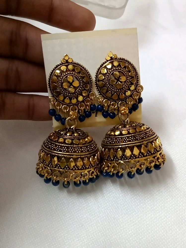 Golden Jhumka