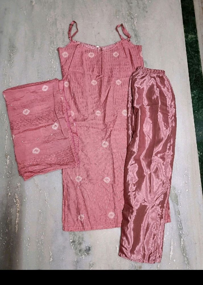 3 Piece Slip Kurta Set