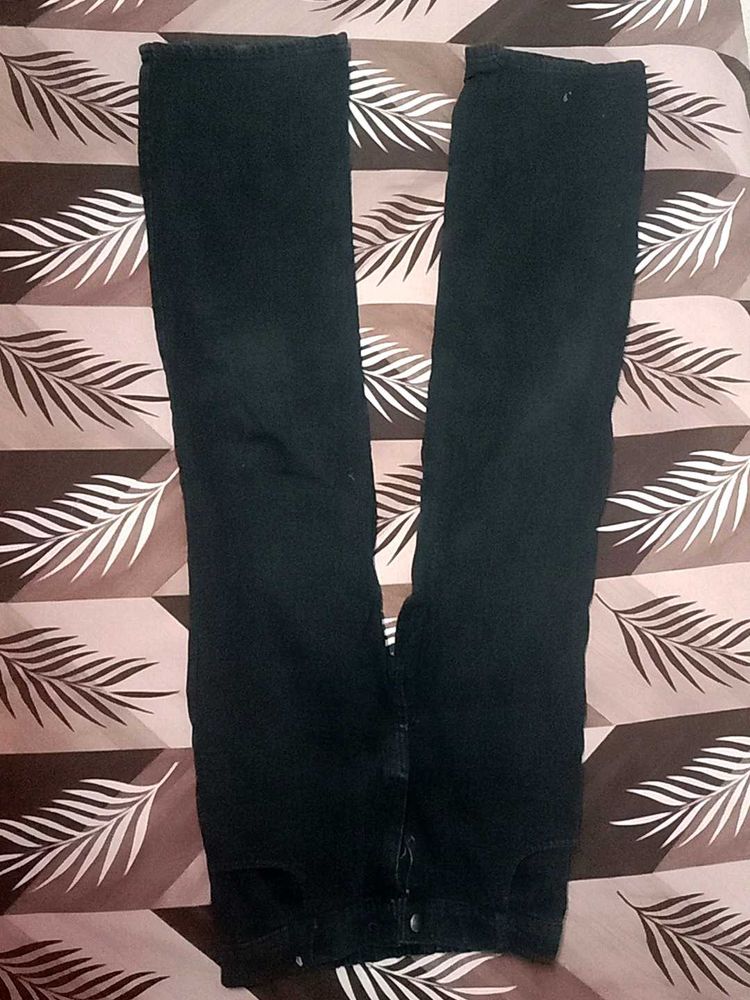 Black Wide Leg Jeans