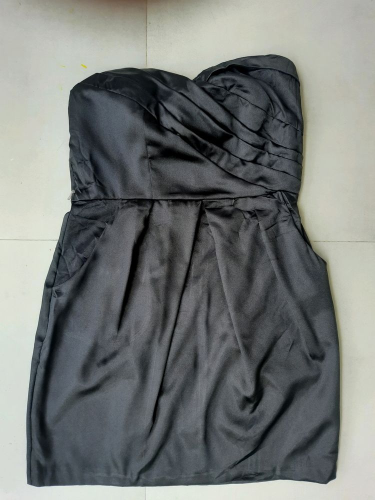 Black Sleevesless Dress For Women