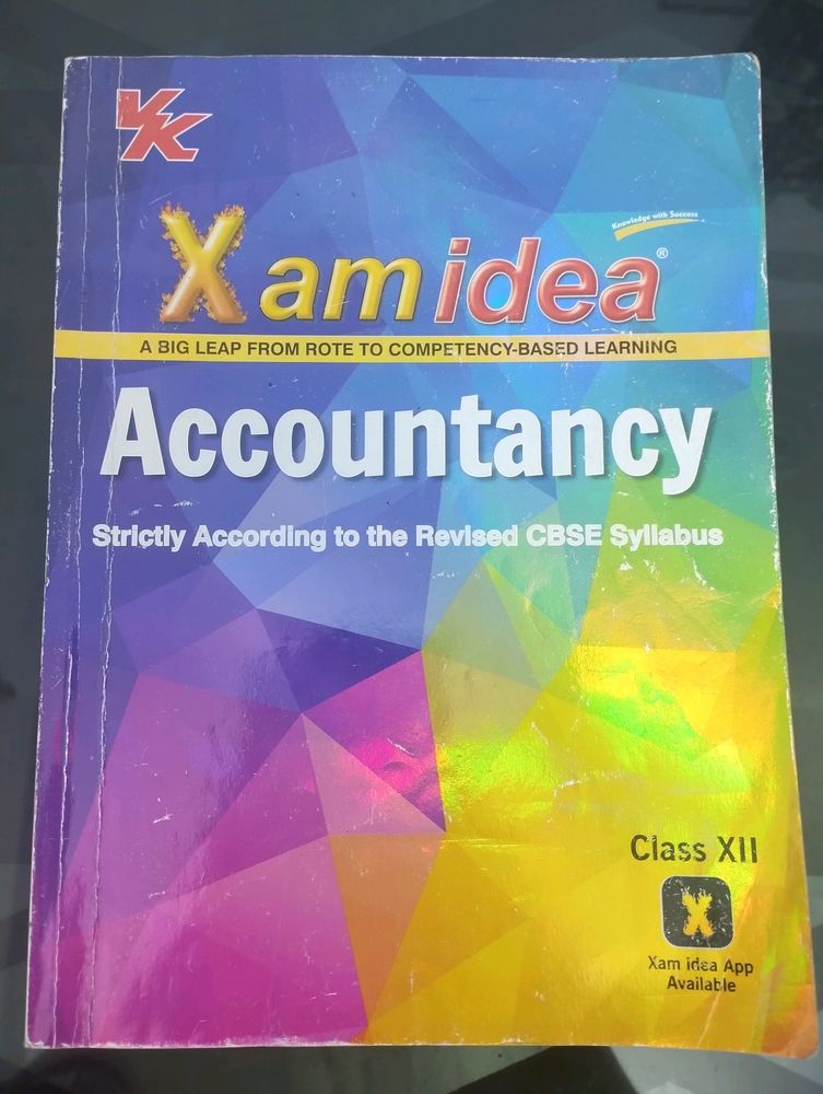 Accountancy Examidea Class 12 Cbse