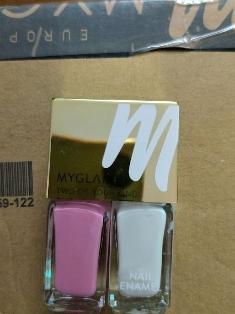 Myglamm Long Lasting Nail Enamel Duo