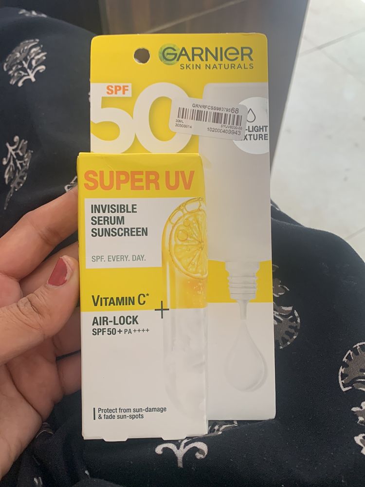 Garnier Super Uv Serum Sunscreen