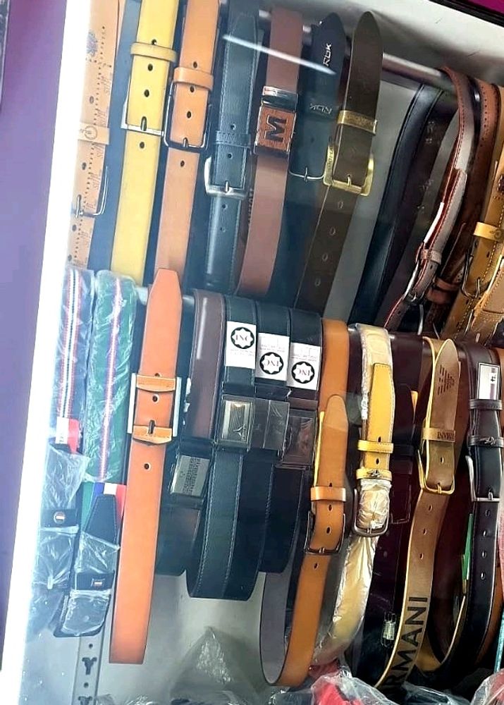 Any belt Only 210 Leather + Clothes