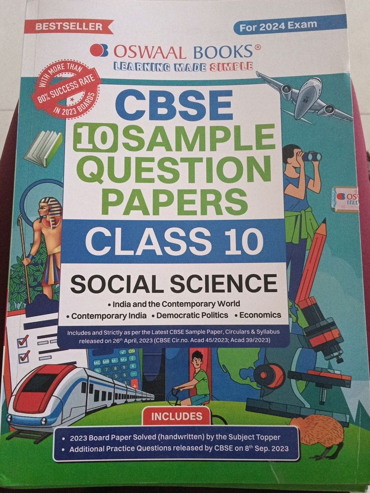 (Class10) CBSE 10 Sample Que Paper Of SST