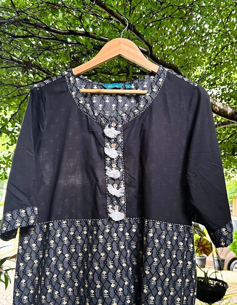 Black kurti top