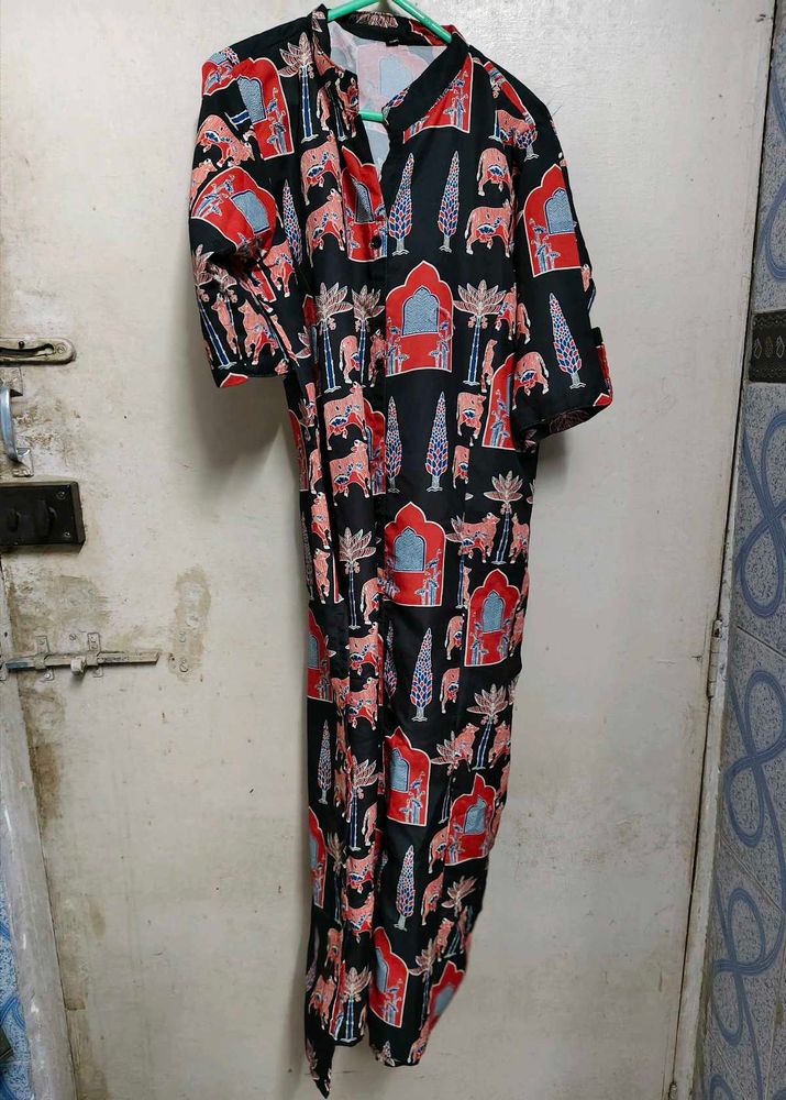 Black Kurta With Pant - Never Used