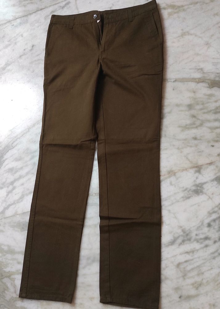 Brand New Unused Kumar Brown Formal Pant