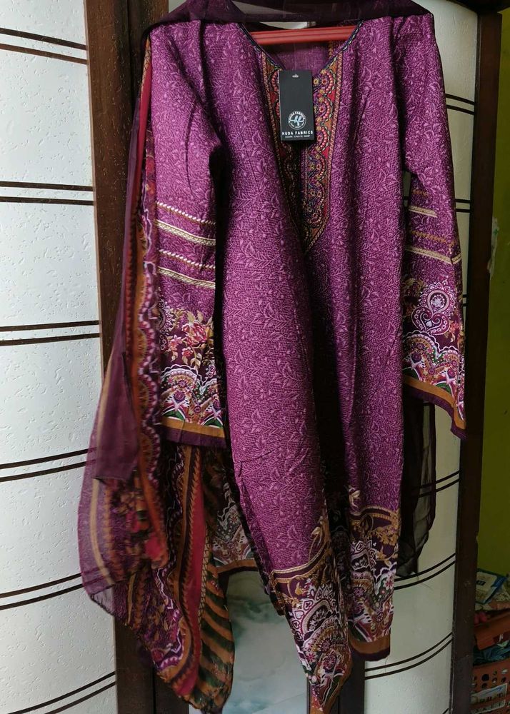 New Pakistani Embroidered Suit