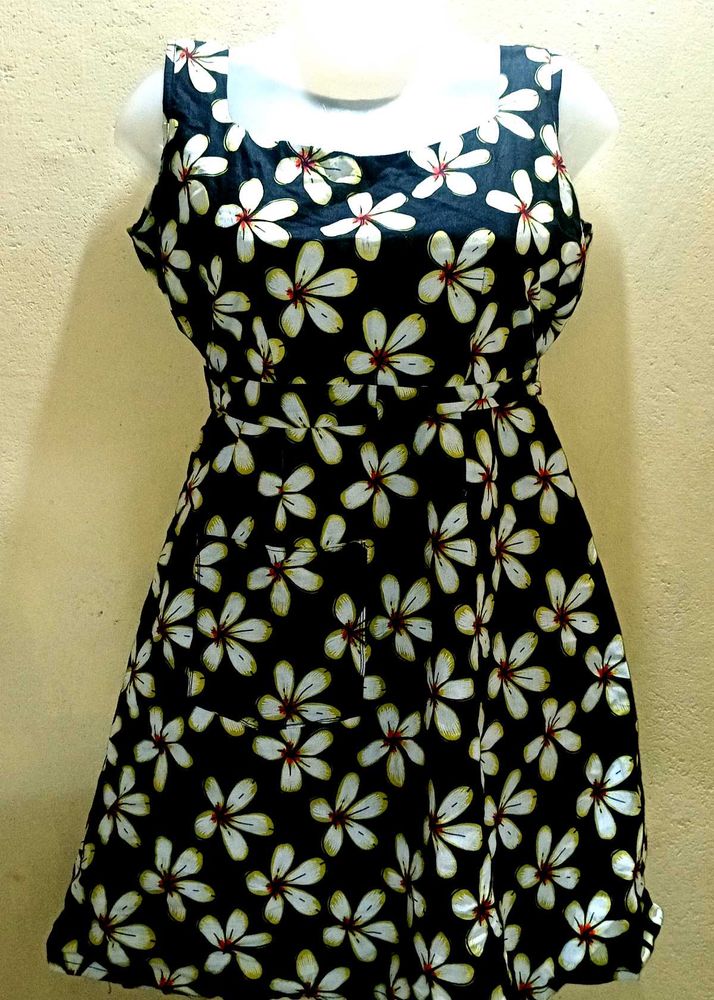 Printed Cotton Dress