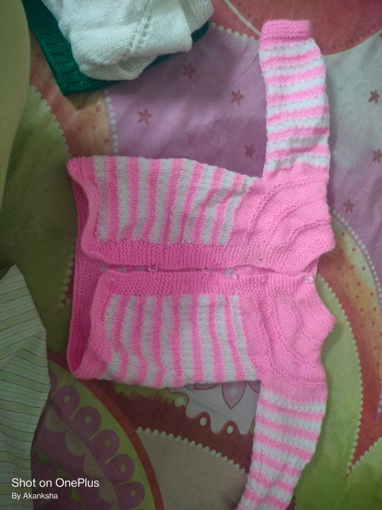 Pink Baby Sweater