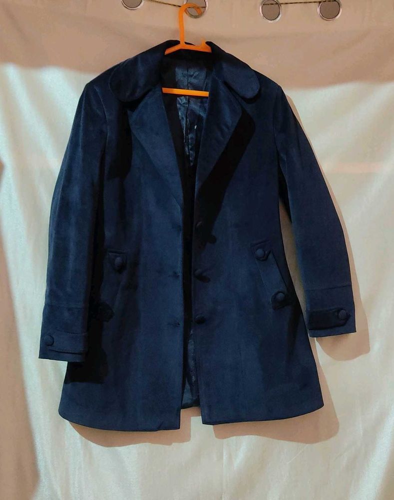 Navy Blue Over Coat