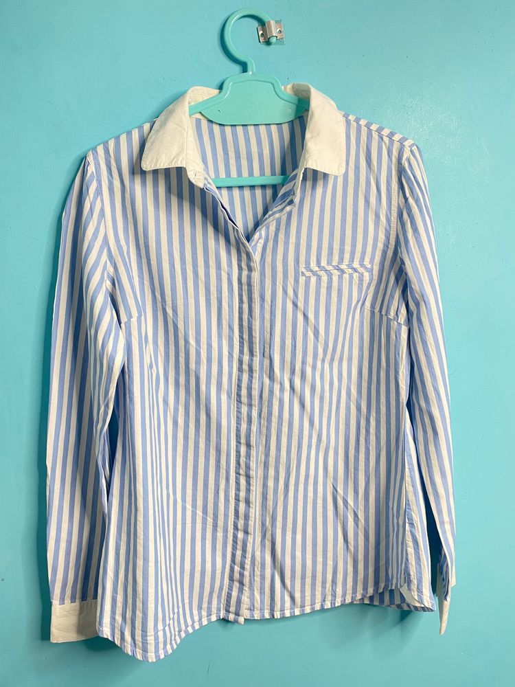 Blue Striped Shirt