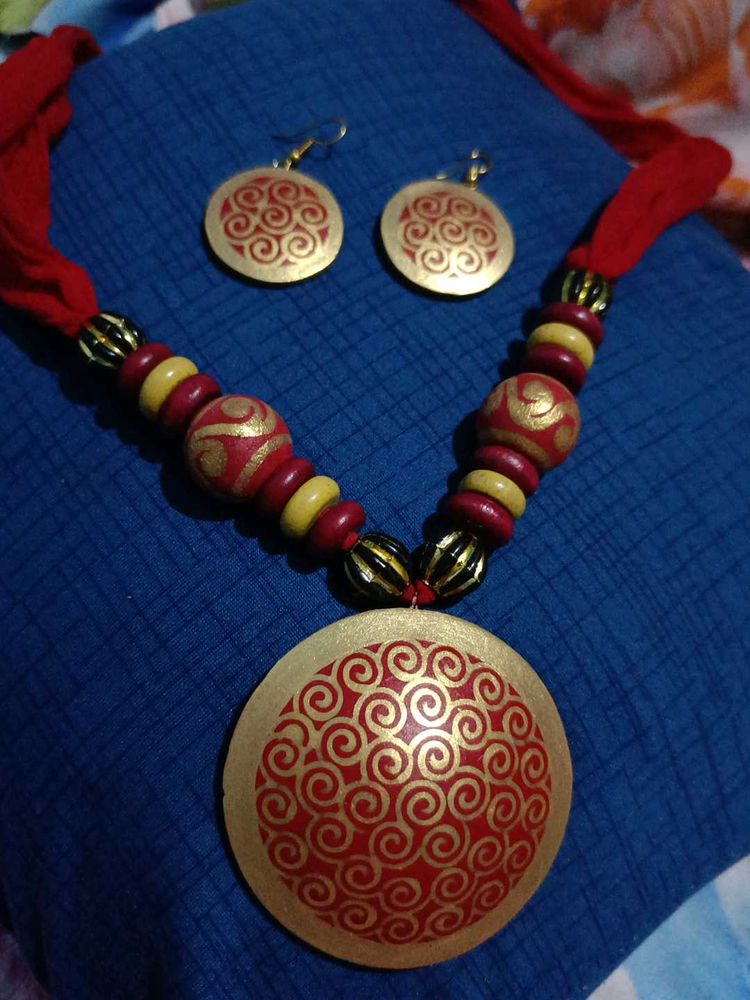 Necklace With Earrings