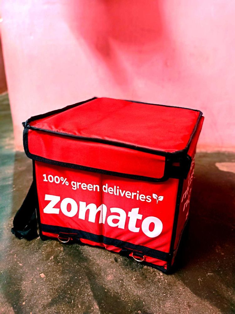 Zomato Delivery Bag New Not Used Good Condition