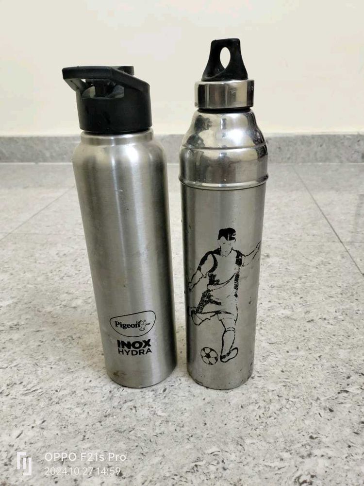 Pigeon And Steel Water Bottle Good Condition