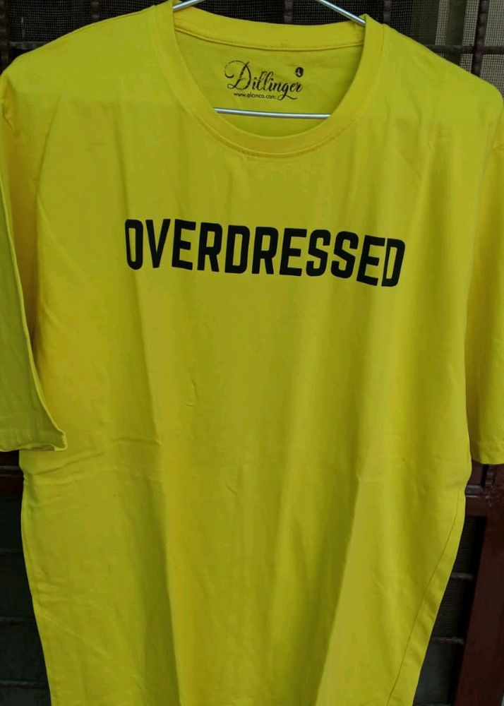 Yellow Oversized Tshirt