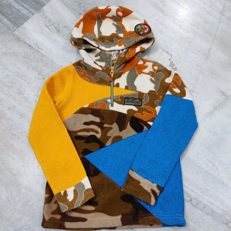 Camouflage Pullover For Kids