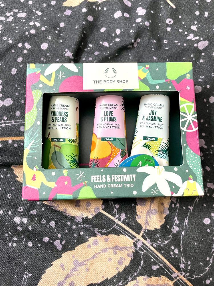 The Body Shop Palms Hand Cream Trio Gift Set