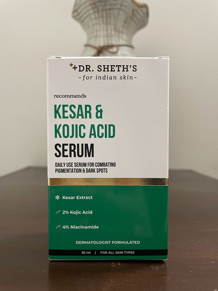 Dr Sheths Kesar & Kojic Acid Serum New