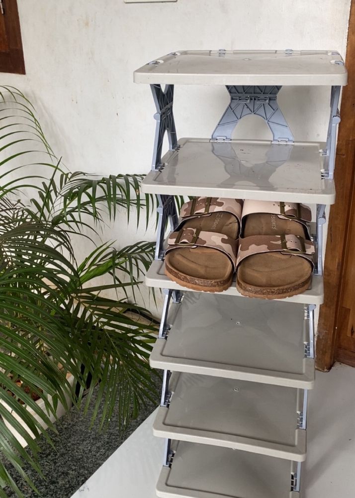 6 Tier Collapsible Shoe Rack