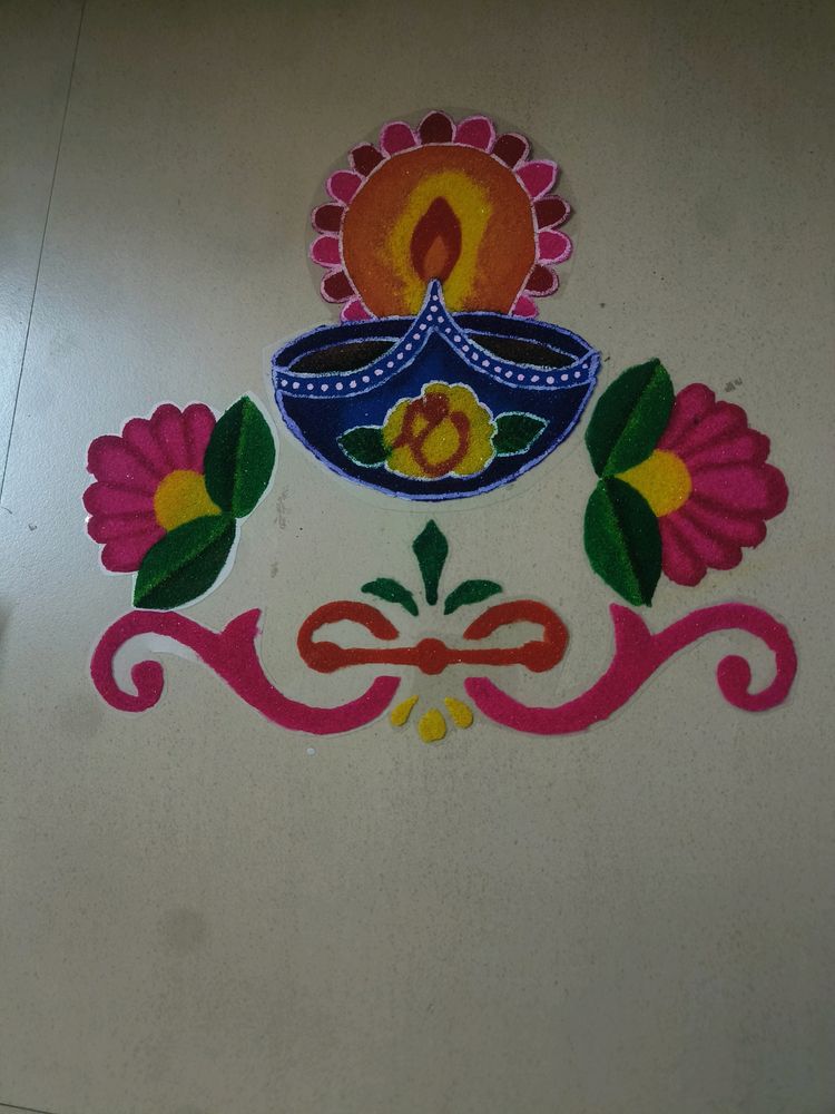 Handmade Rangoli Sheet