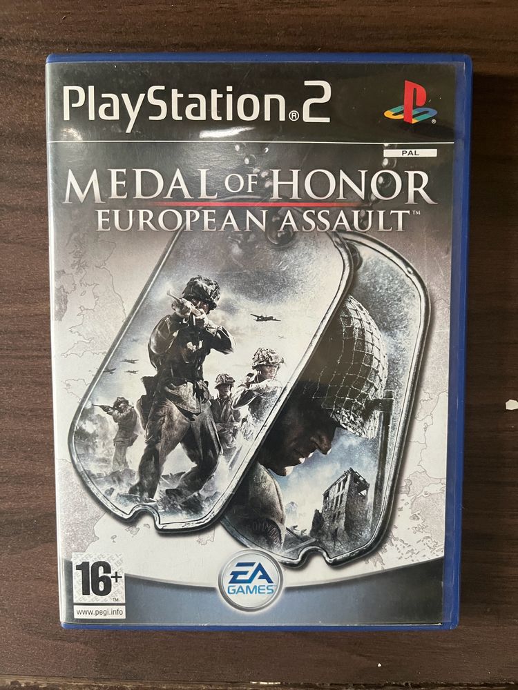 PS2 Game:- Medal Of Honor-European Assault