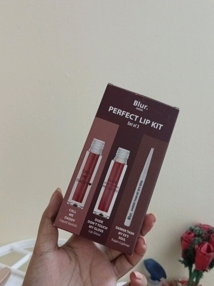 Blur Perfect Lip Kit Caramel Shade