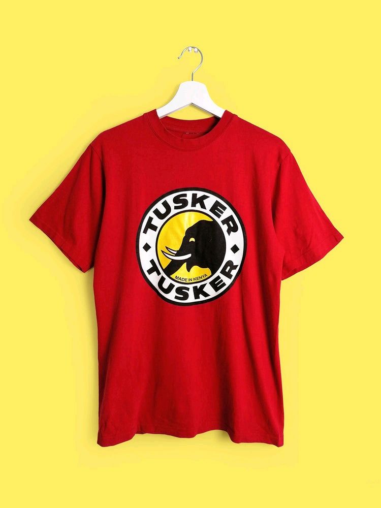 Vintage 90's TUSKER African Beer Unisex T- shirt