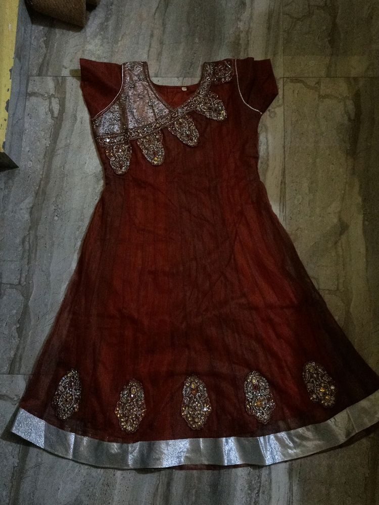 Anarkali Kurti Set