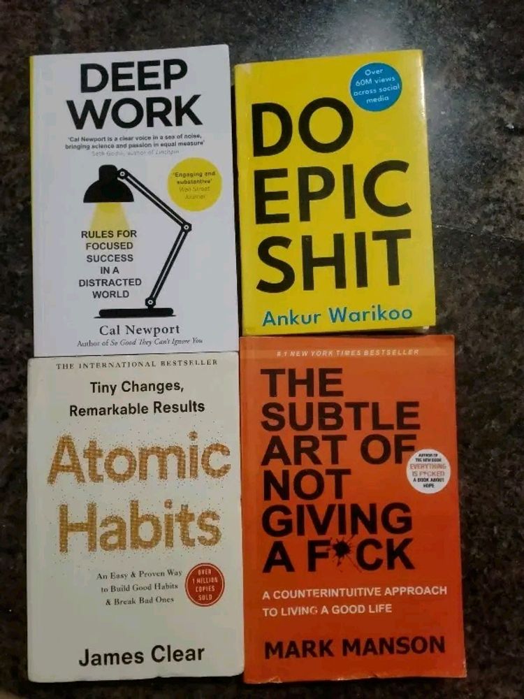 4 Books Combo