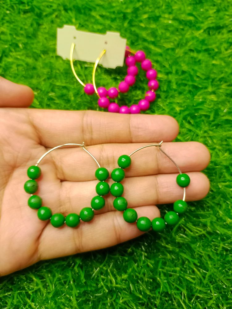 Handmade Earring 🤩 With Free Gift 💖