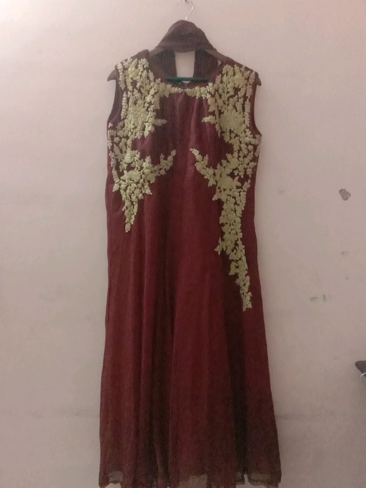 This Is A Maroon Kurti