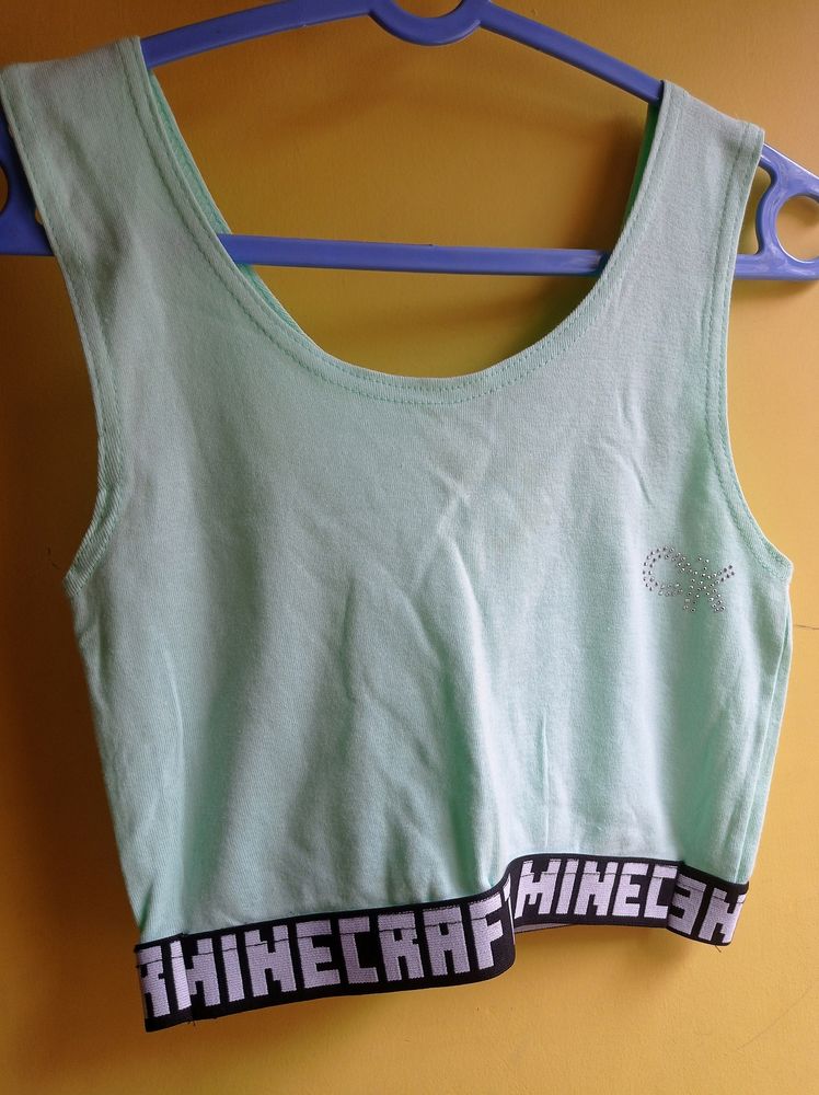 Pista Green Tank top