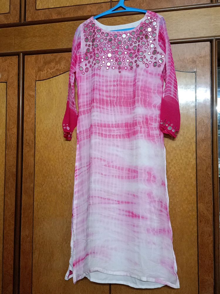 Mirror Work Kurta