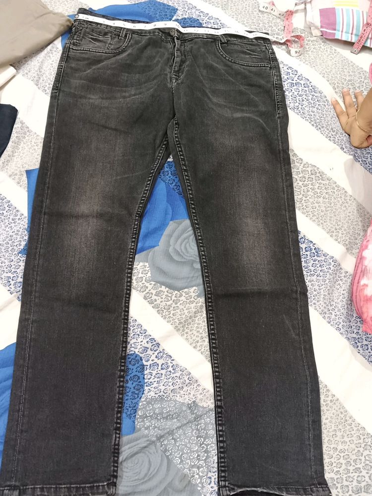 Black New Unused Jeans For Men