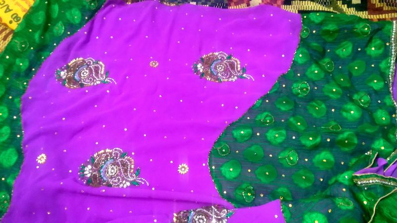 Full Stone Saree