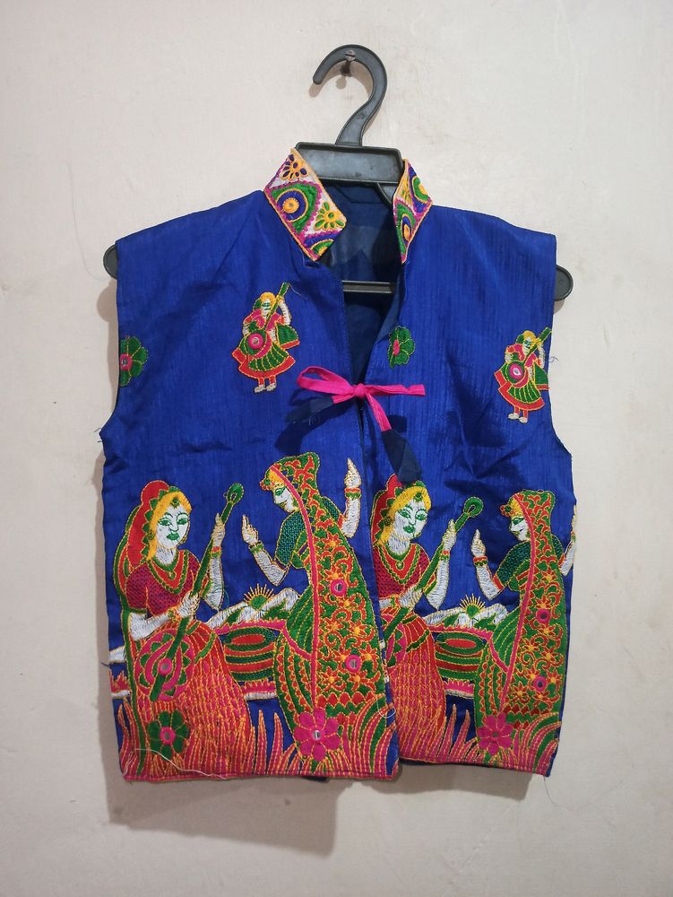 Blue Garba Jacket