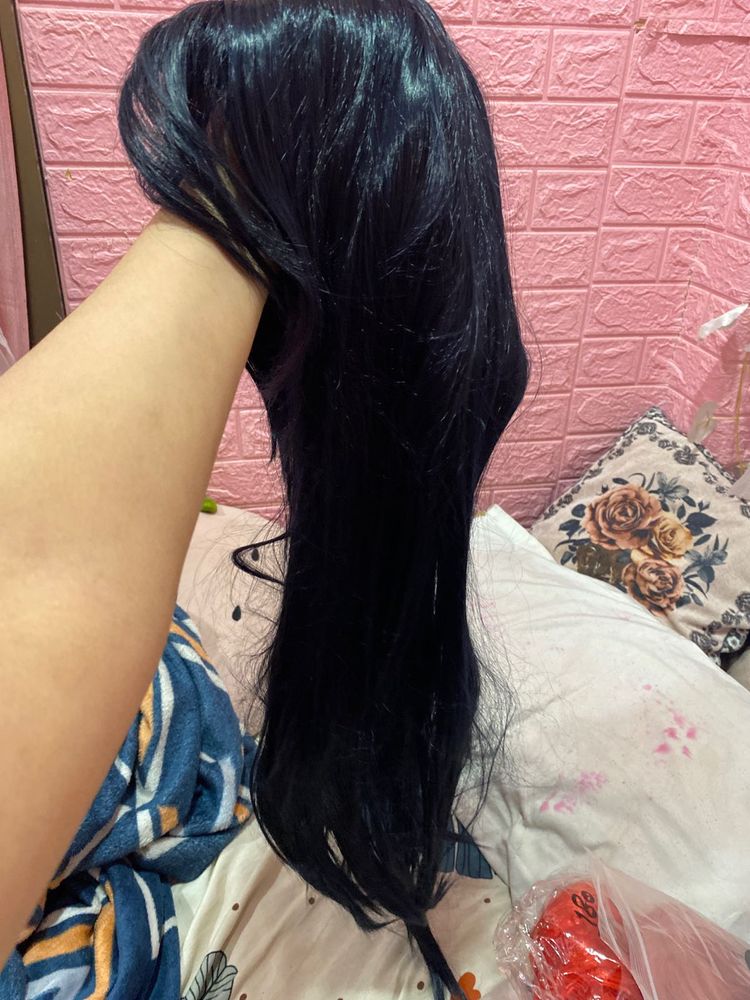 Long Black Wig