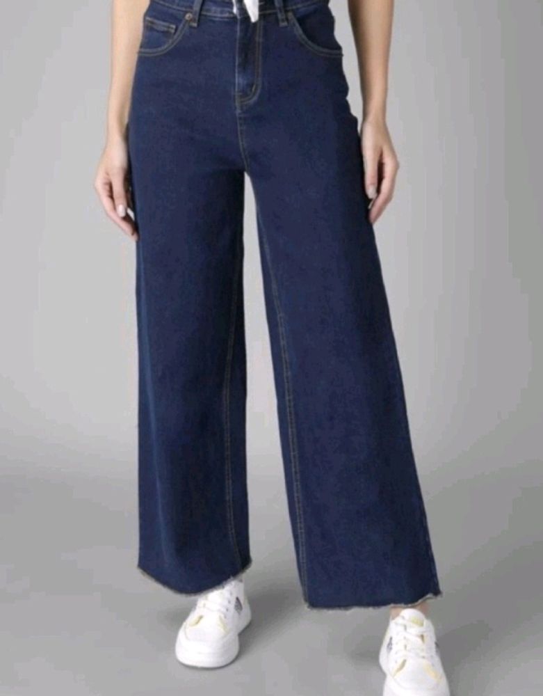 KERRY FLARED WOMEN DARK BLUE JEANS