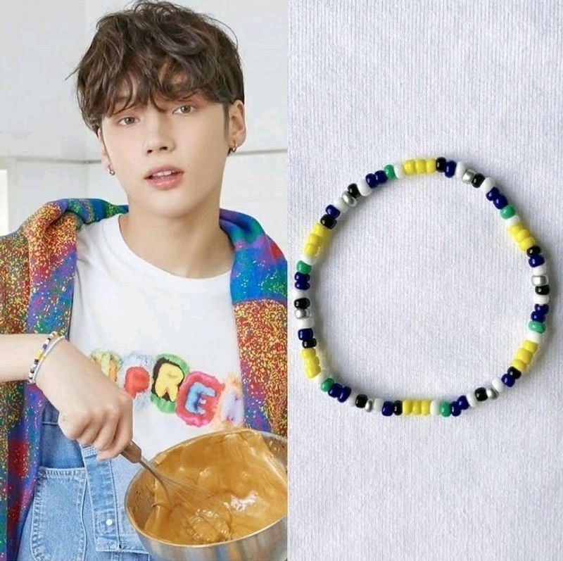 BTS characters Bracelet 💙🖤