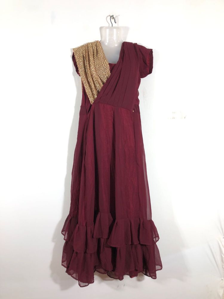 Maroon Casual Dress(Women’s)