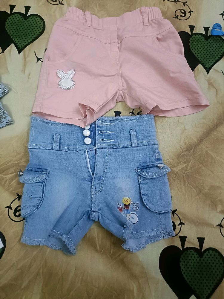 Combo Of Nickers For 6-7 Years Old Girl