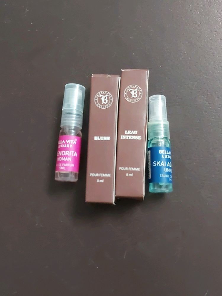 Pack Of 4 Pocket Perfume