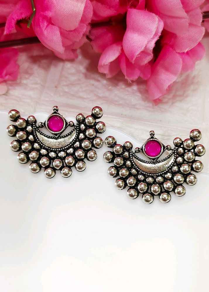 Unique Chandbali Studs