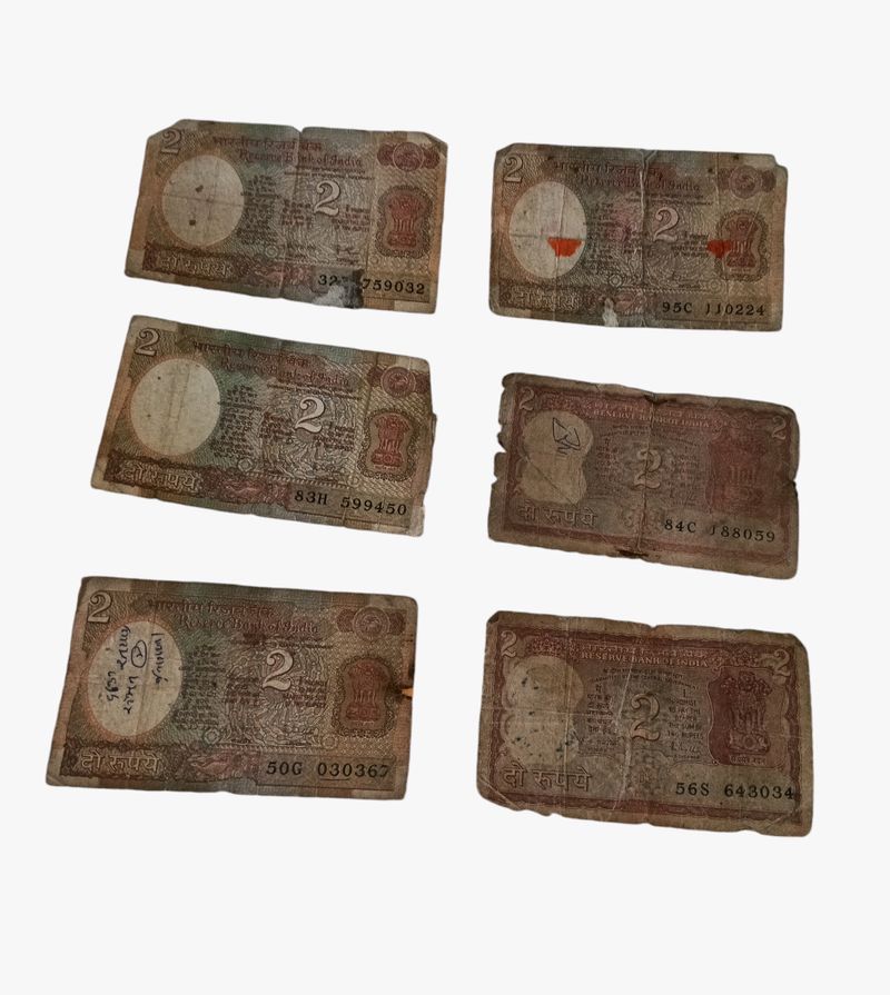 2 Rupee Note Torn Wala