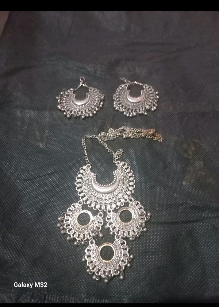 Oxidized Jewellery Set