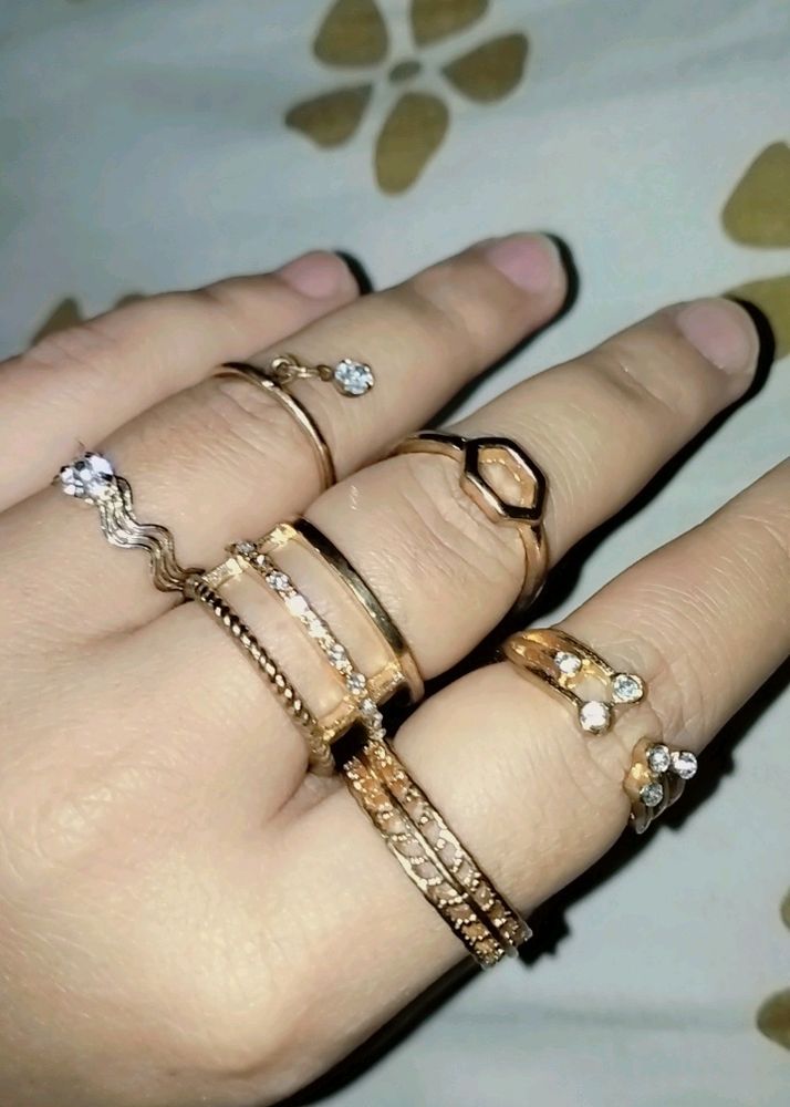 5 Pcs Ring Set